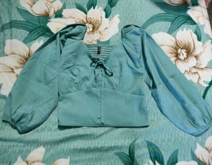 Smoked back Crop Top