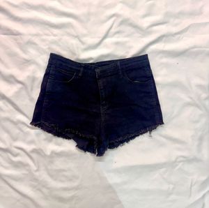 Dark Wash Denim Shorts