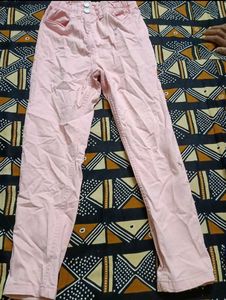 Pink Wide Leg Palazzo Pants