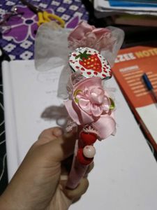 Custom Strawberry Headband