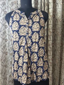 Boho Print Sleeveless Top