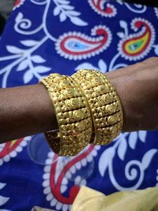 Elegant Gold Bangles