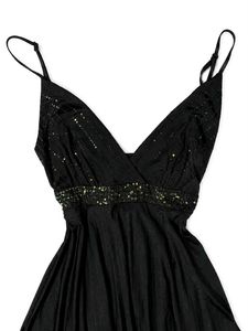Sparkly Black Mini Dress