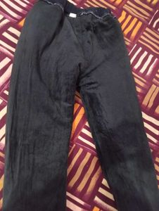 Black Denim Jeans,fully warm, velvet inside part