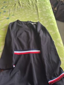 Girls' Red Striped Dress