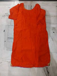 Beautiful Orange Kurta Set