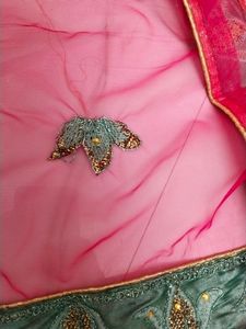 Beautiful Lehenga With Net Odhani