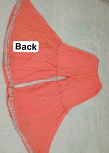 Designer Short Frock with Garara &amp; Dupatta