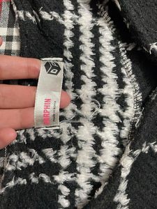 Stylish Plaid coat women