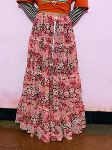Bohemian Floral Tiered Maxi Dress