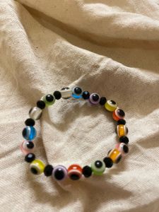 Colorful Evil Eye Beaded Bracelet