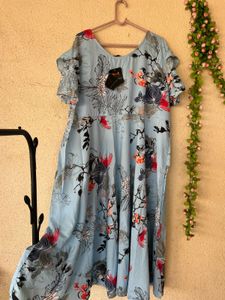 Floral Print Midi Dress