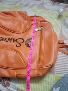 Orange Santorini Backpack