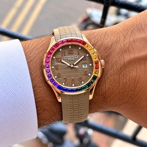 Patek Philippe Style Luxury Quartz Watch – Rose Go