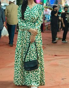 💚 Floral Maxi Dress
