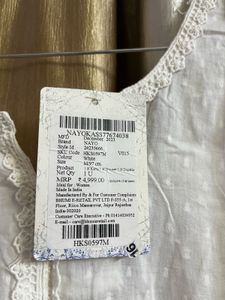 Elegant White Cotton Kurta