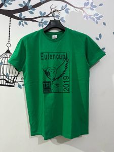 Single Stitch Green Graphic T-Shirt (EUROPE )