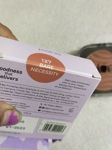 Plum Shimmer Blush-bare Necessity