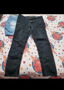 Stylish Dark Wash Denim Jeans combo