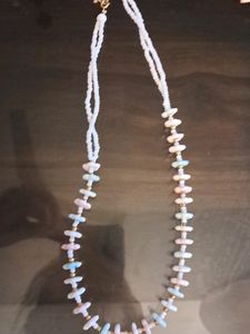 Pastel Cloud Bead Necklace