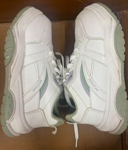 Asian White Casual Sneakers