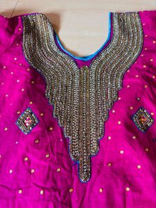 diamond work kurti