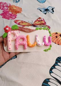 Customizable Name plate fridge magnet