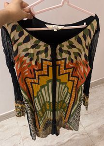 Ritu Kumar Label Printed Kurta