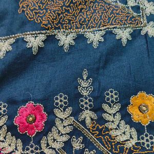 Elegant unstitched dress material,suit