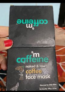 face scrub m caffeine coffee