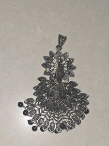 Boho oxidised Silver Necklace Set