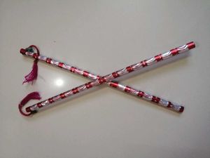 Decorative Dandiya Sticks - Set of 3 Pairs