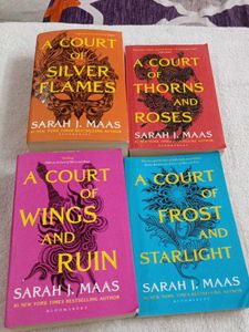 A Court of Thorns and Roses Set 4 Book