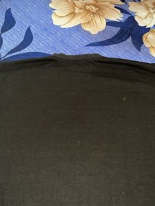 Black T-Shirt with Crescent Moon Logo