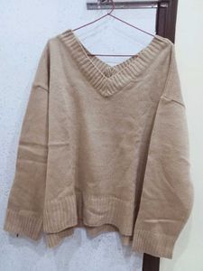 Oversized V-Neck Sweater