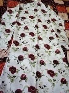 Floral Print Kurta