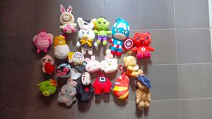 Assorted Plush Toy Keychains