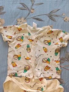 Cute Astronaut Baby Top &amp; Langot Set