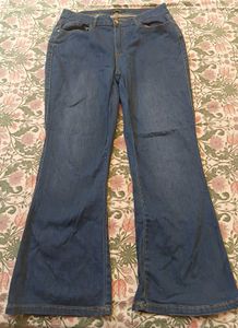 Blue Bootcut jeans
