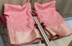 NEW SAREE with UNSTITCHED BLOUSE