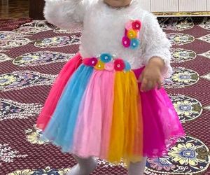 Cute Rainbow Tutu Dress