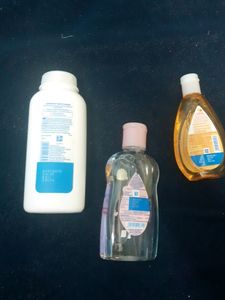 Baby Shampoo , Powder And Oil