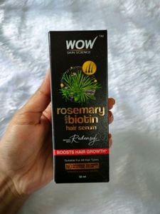 Wow Rosemary &amp; Biotin Hair Serum