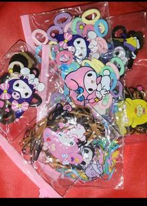korean hair clips and bands combo