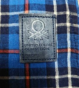 United Colors of Benetton Men's Checked Shi