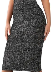 SALE‼️‼️‼️Sparkly Midi stretchable skirt