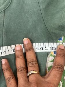 Green Zip-Up Crop Top