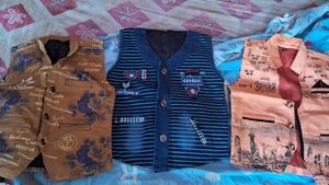 3 Kids Waistcoats Set