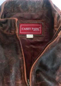 Leather jacket by Casey park