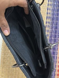 ALDO Chic Quilted Handbag with Embellished Handle